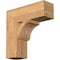 Ekena Millwork Imperial Block Smooth Bracket, Western Red Cedar, 5 1/2"W x 18"D x 18"H BKT06X18X18IMP05SWR - alternate 1